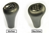 BMW E30 E36 E34 E32 E28 E39 E38 Abdeckung Lederbezug Leder fr Schaltknauf N351